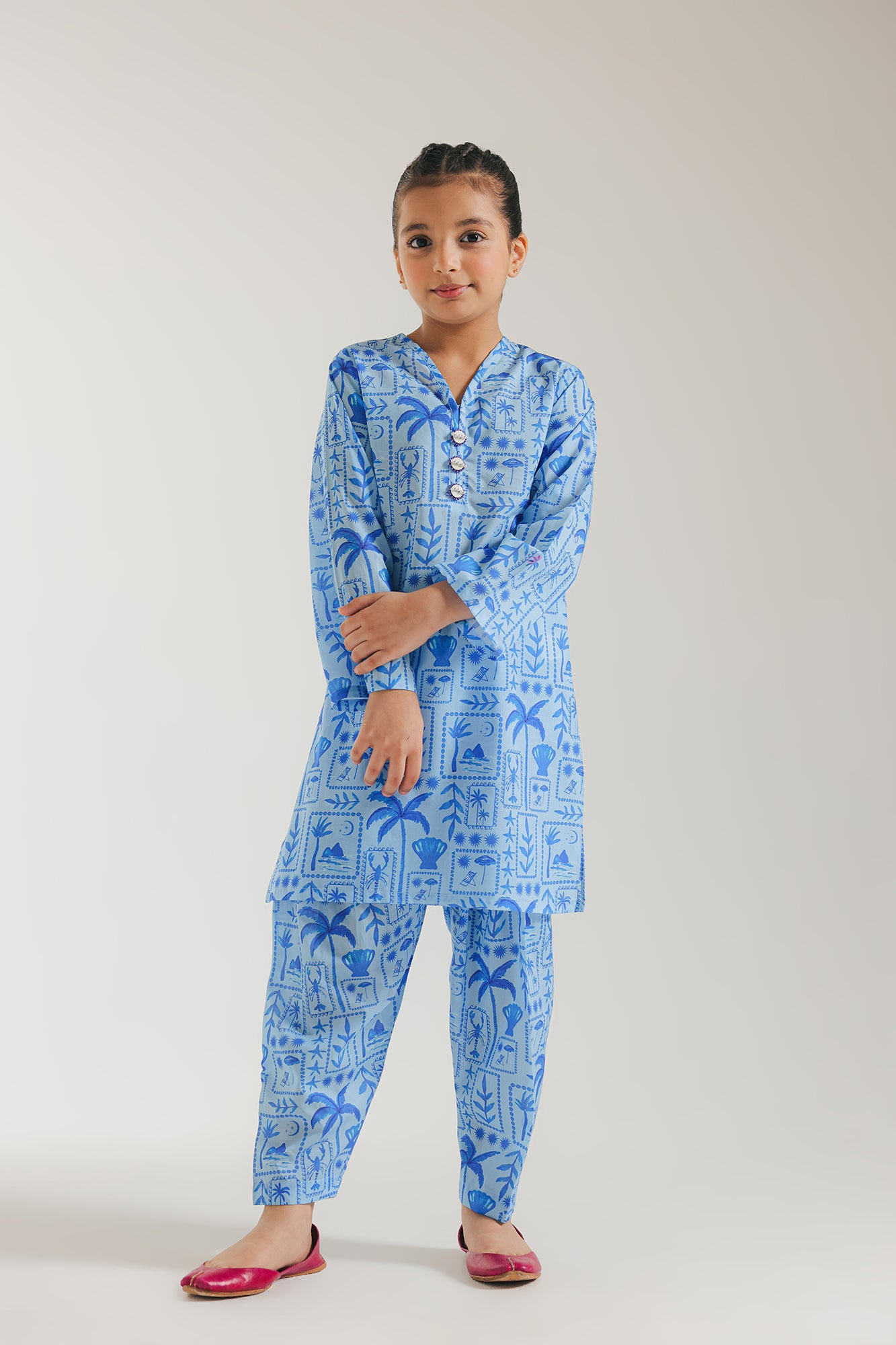 PRINTED SUIT (E1159/402/630 E1159/302/630)