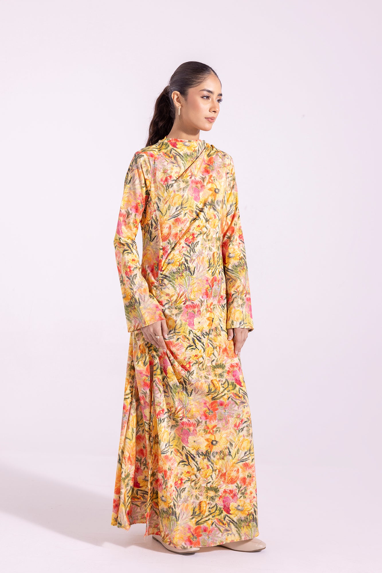 PRINTED DRESS (E1216/108/101)