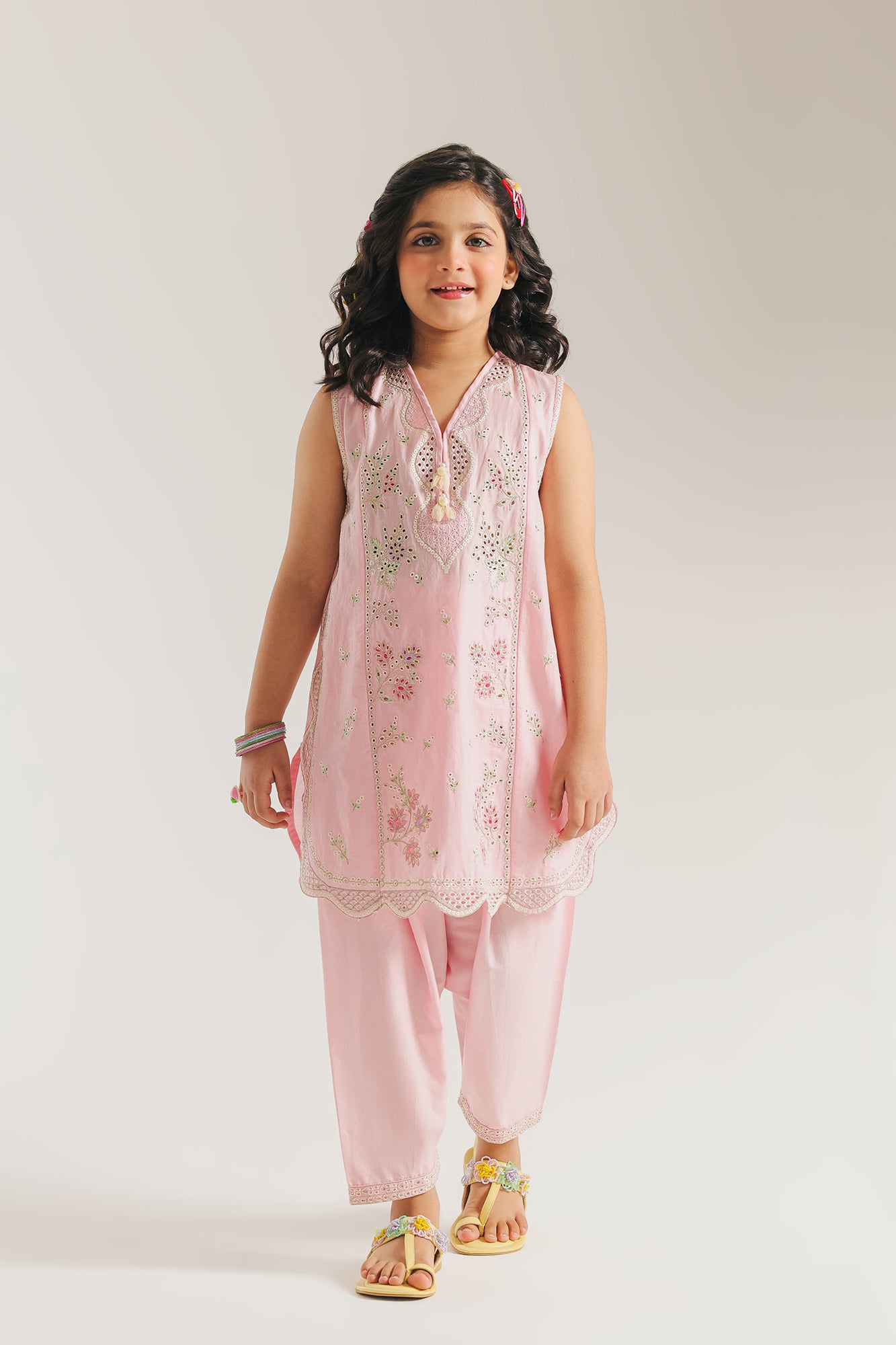 EMBROIDERED SUIT (E1216/402/427 E1216/302/427)