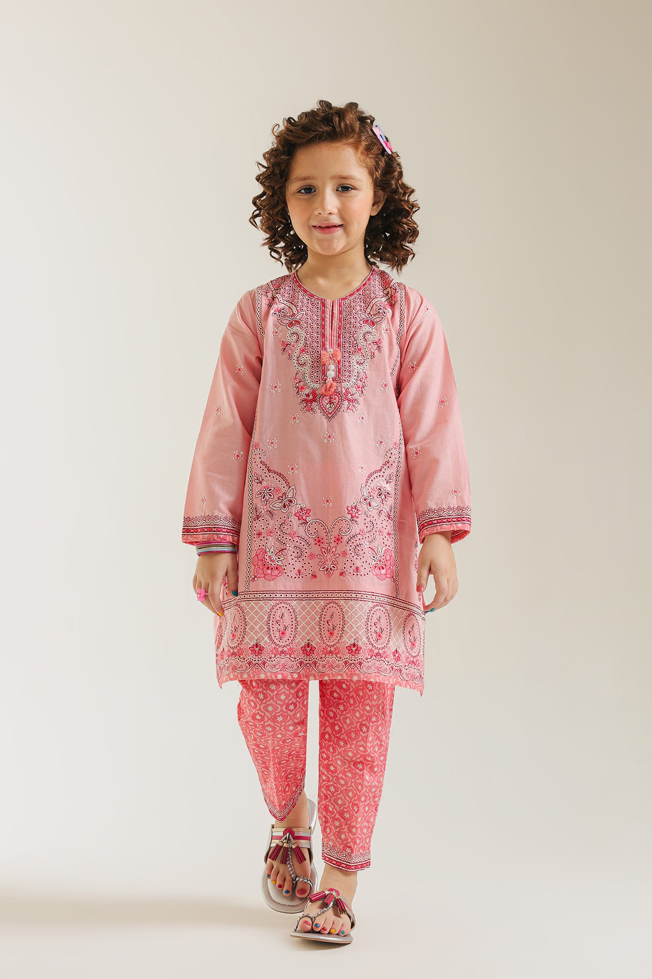 EMBROIDERED SUIT (E1218/402/401 E1218/302/401)