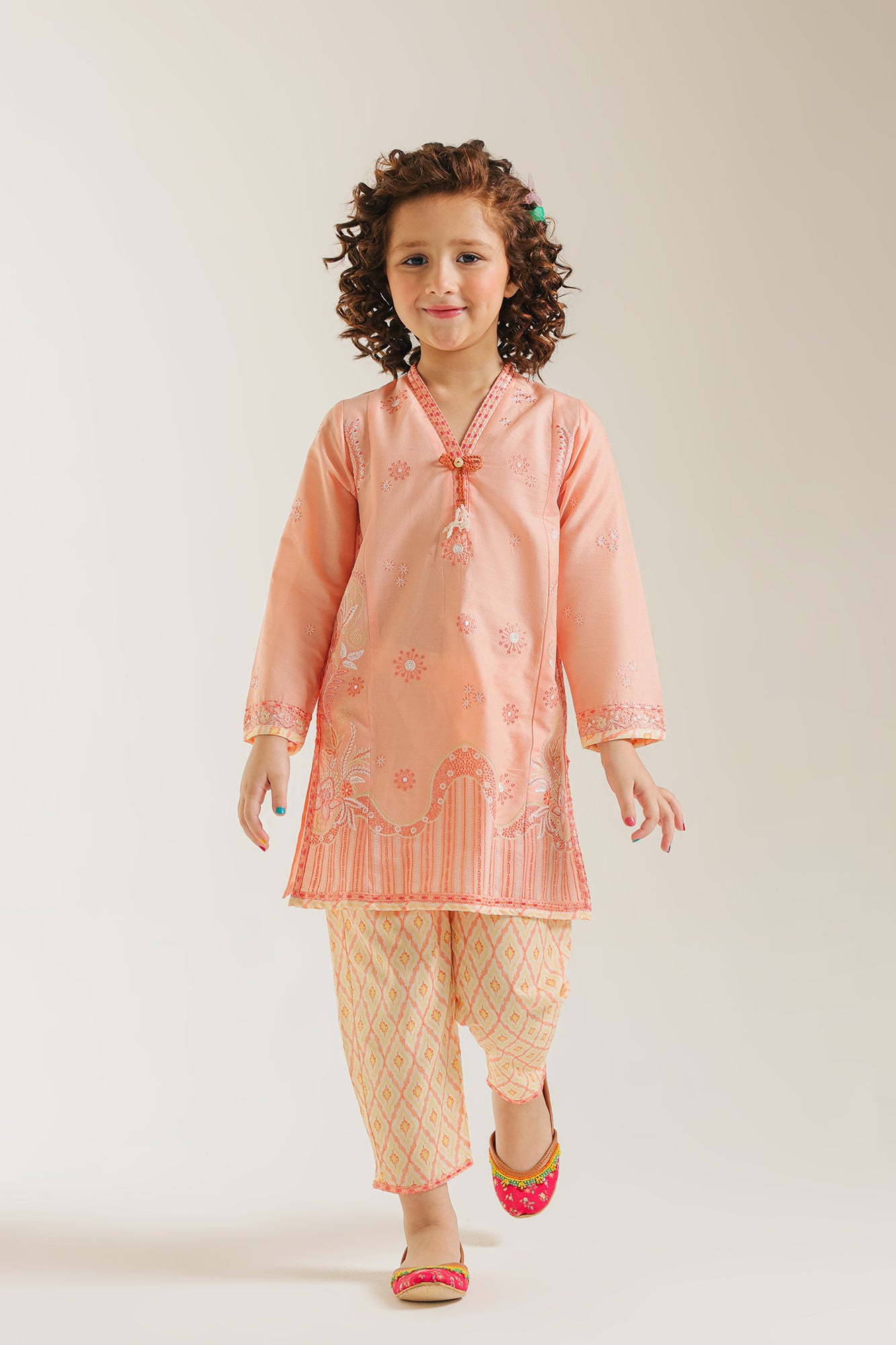 EMBROIDERED SUIT (E1228/402/326 E1228/302/326)