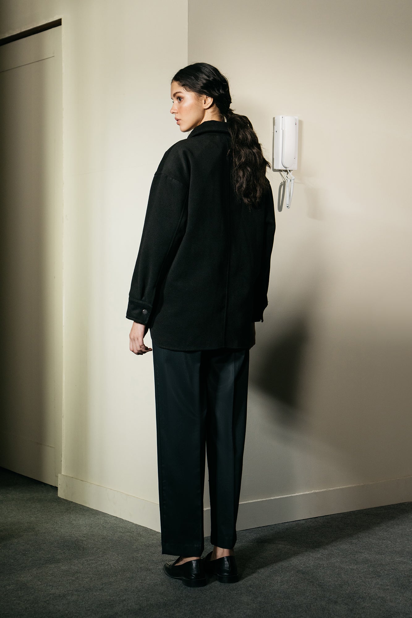 SOLID OVERSHIRT (E1232/108/901)