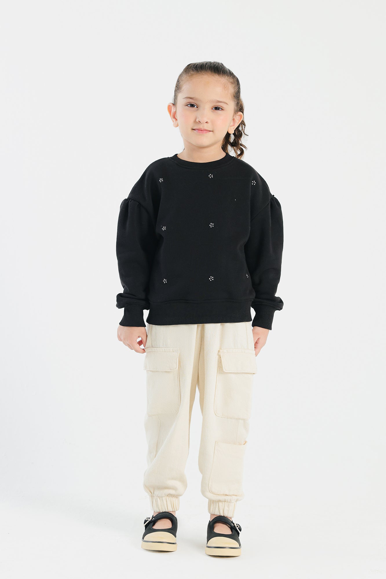 EMBELLISHED SWEATSHIRT (E1236/401/901)