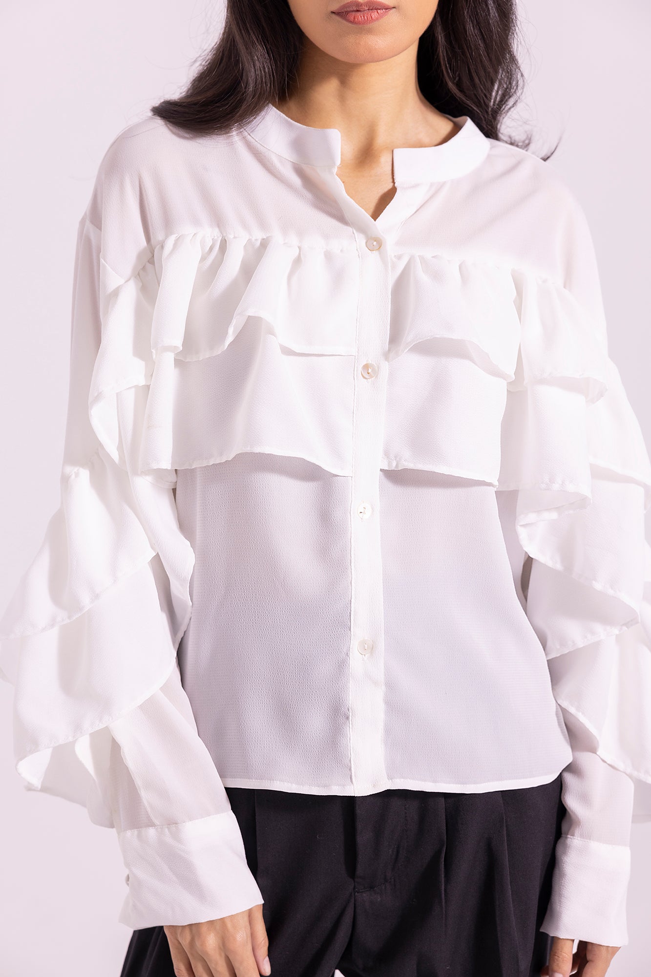 SOLID BUTTON DOWN SHIRT (E1245/108/002)