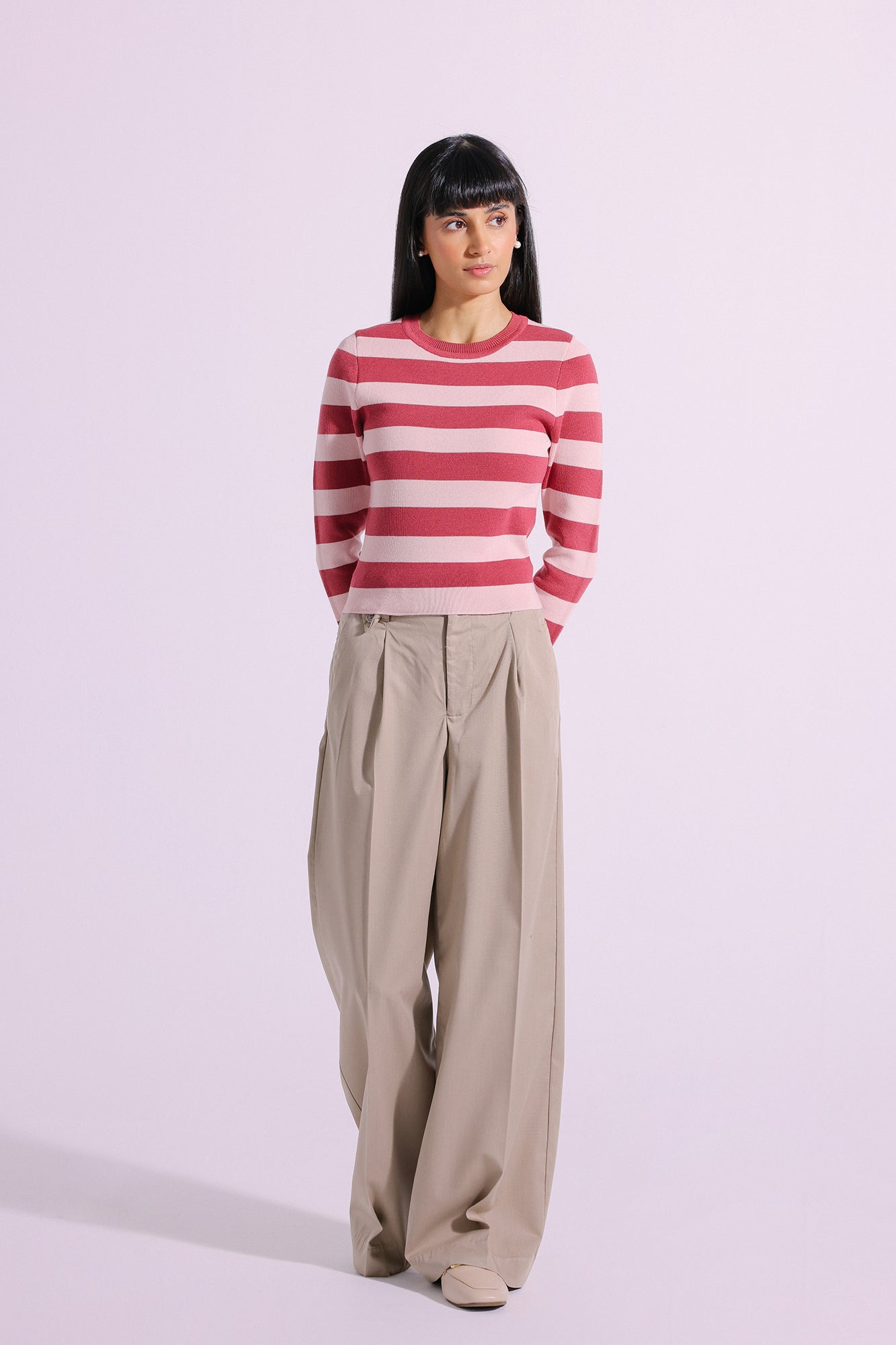 STRIPED SWEATER (E1275/108/305)