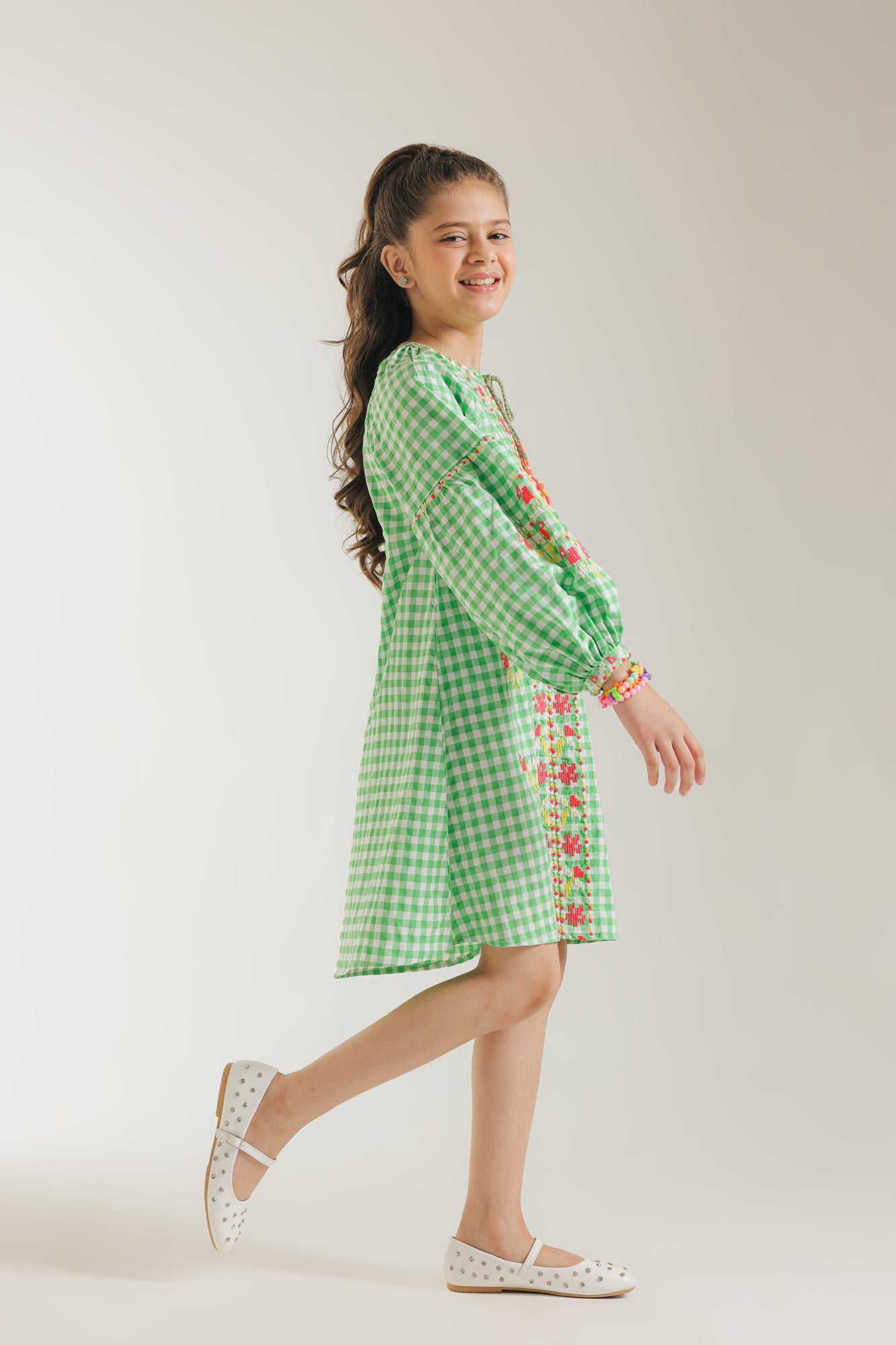 EMBROIDERED DRESS (E1409/401/708)