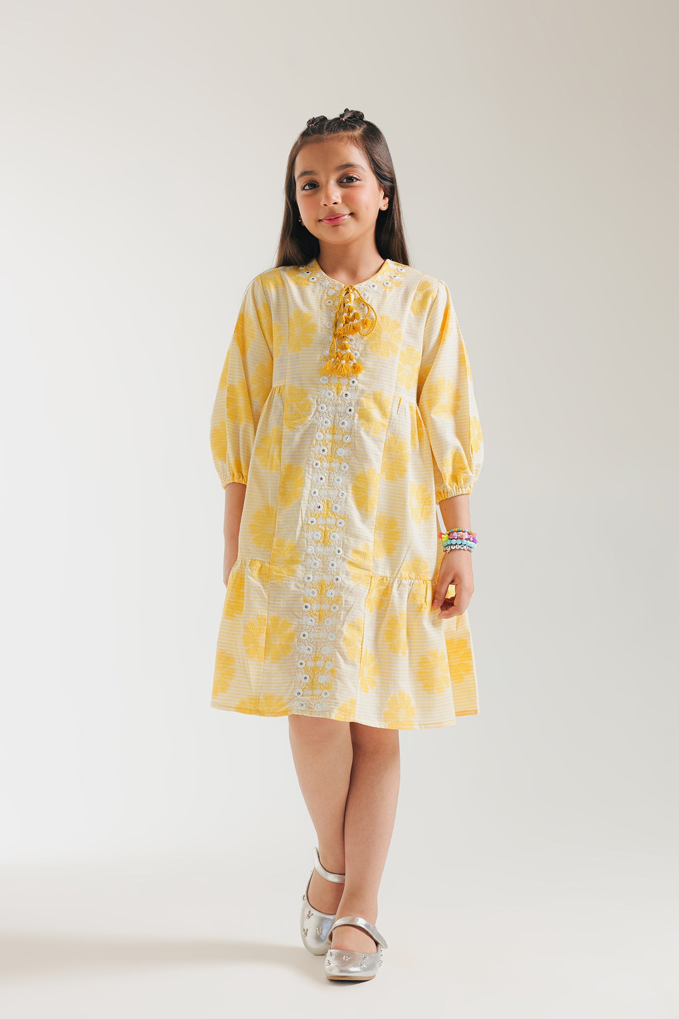 EMBROIDERED DRESS (E1412/401/101)