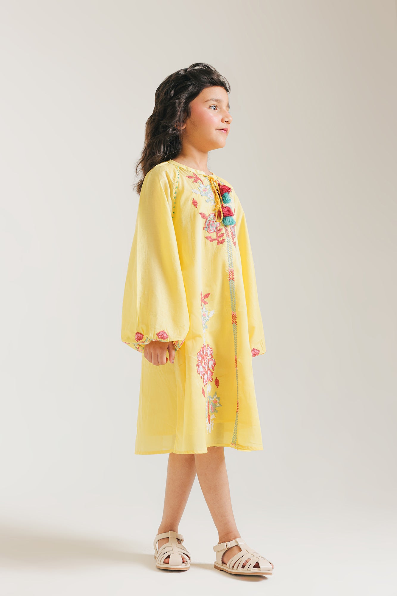 EMBROIDERED DRESS (E1417/401/106)