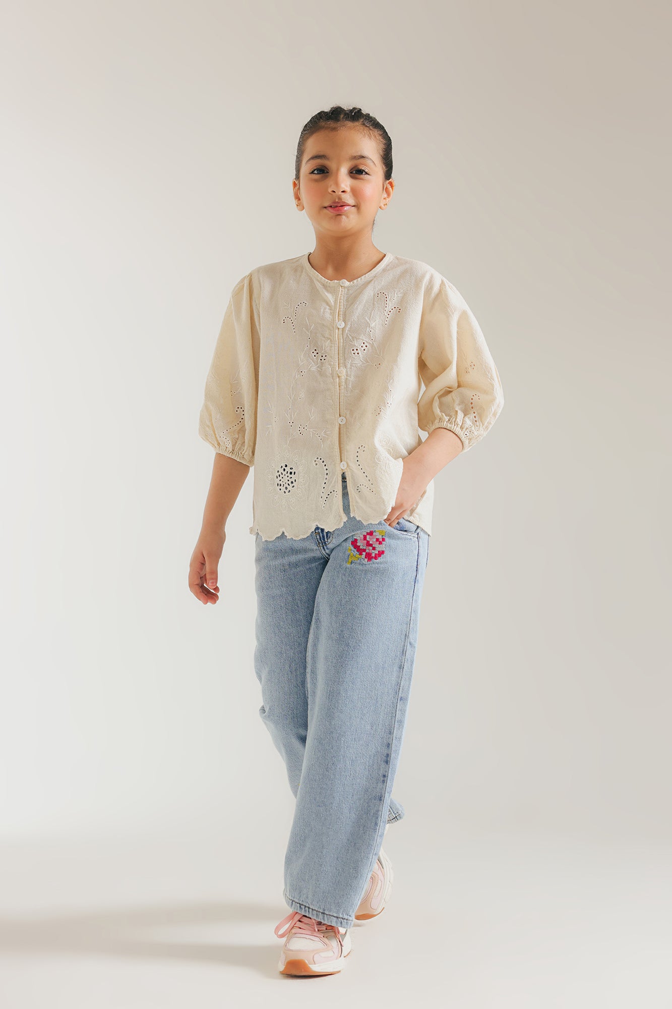 EMBROIDERED SHIRT (E1481/401/001)