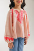 EMBROIDERED TOP (E1491/401/401)