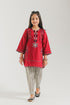 EMBROIDERED SUIT (E1568/402/416 E1568/302/416)