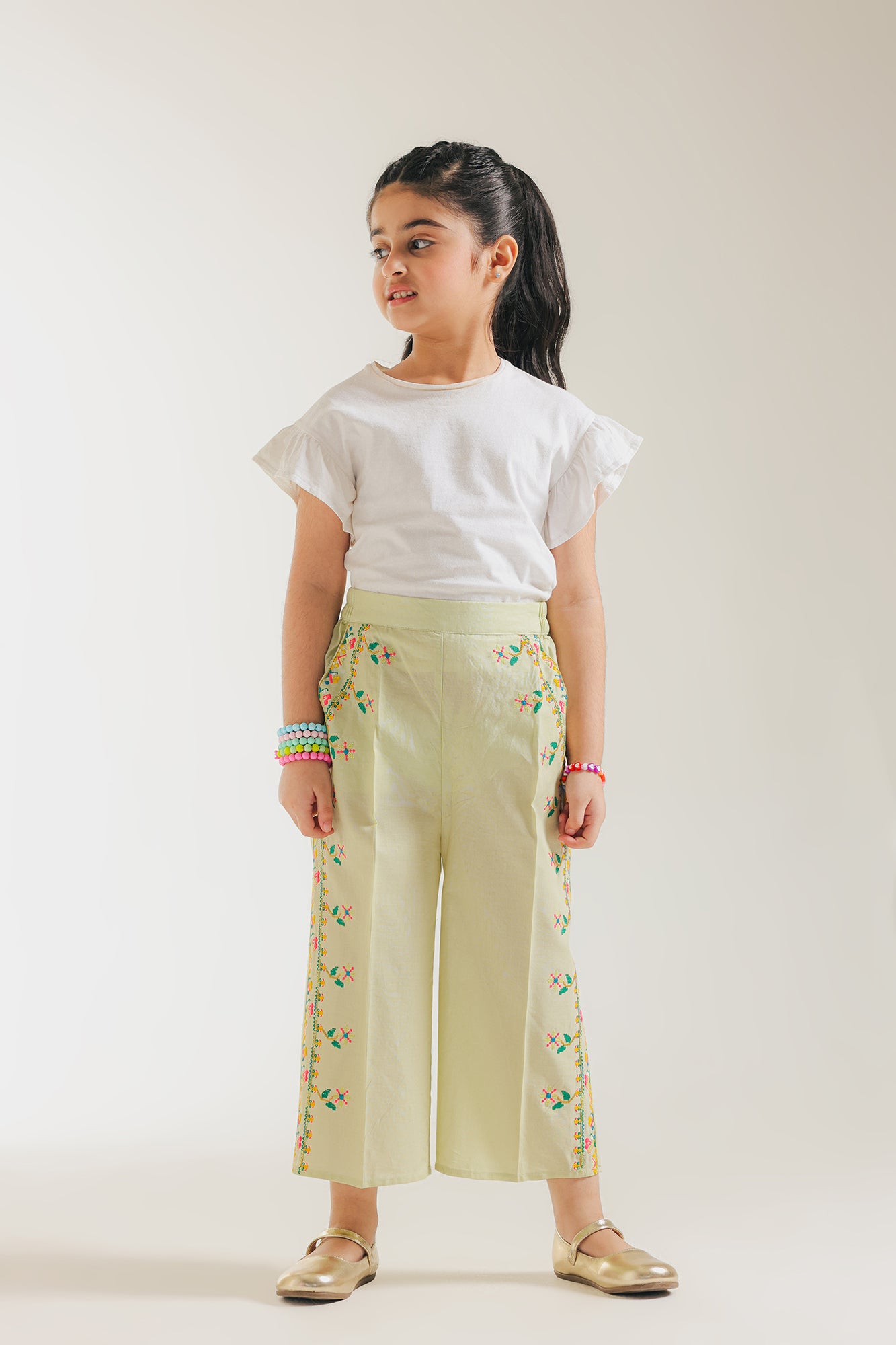 EMBROIDERED TROUSER (E1576/301/130)