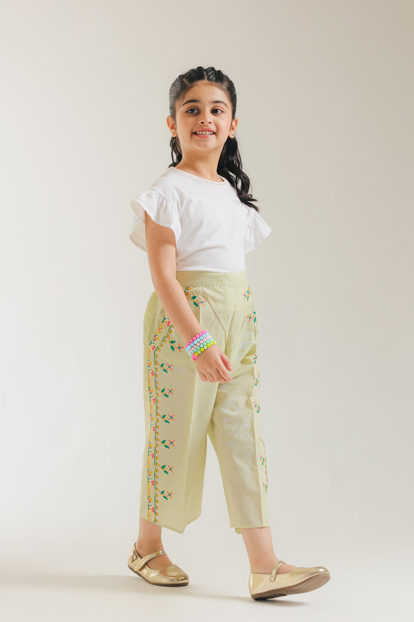 EMBROIDERED TROUSER (E1576/301/130)