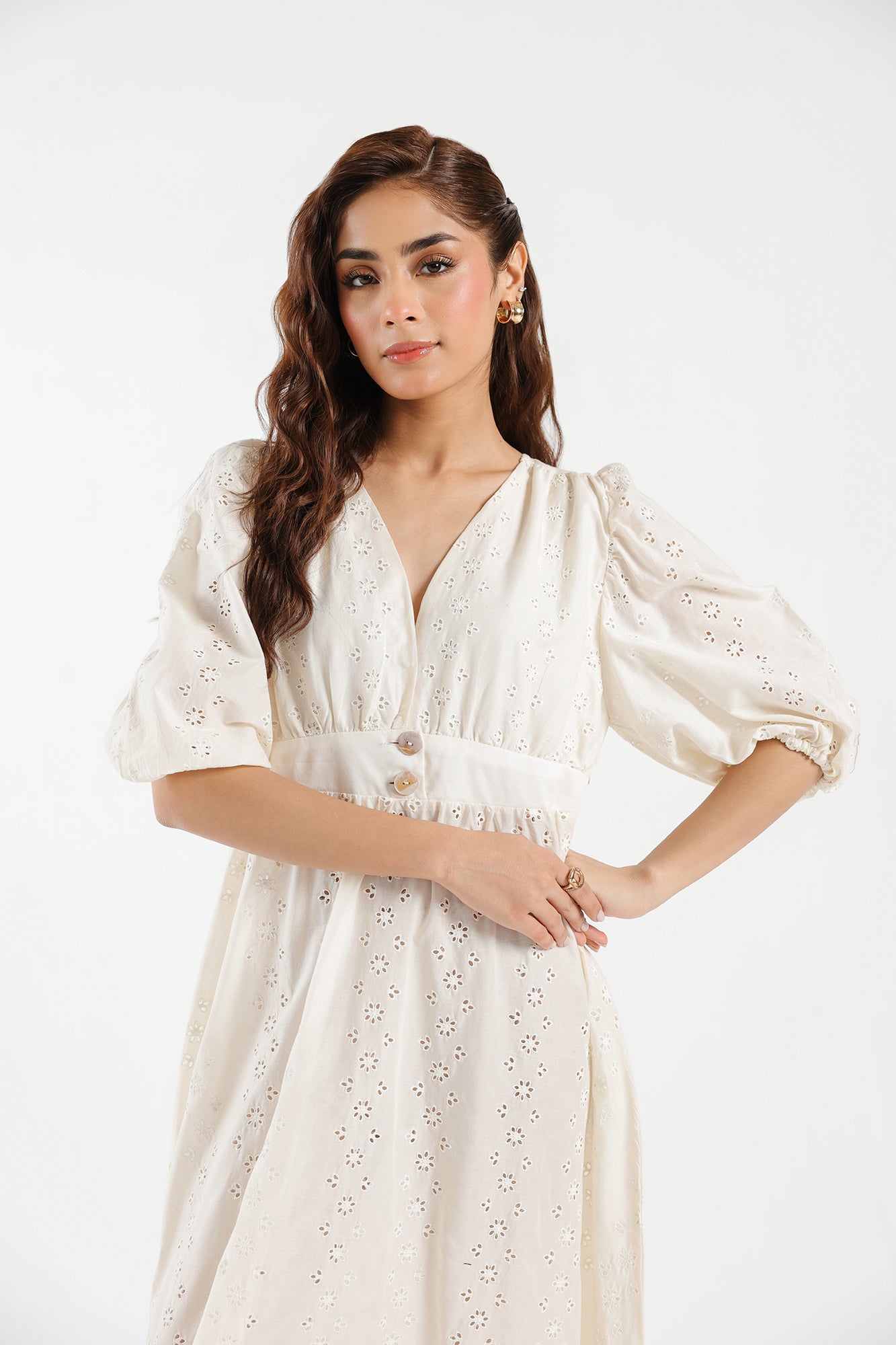 EMBROIDERED DRESS (E1584/108/002)