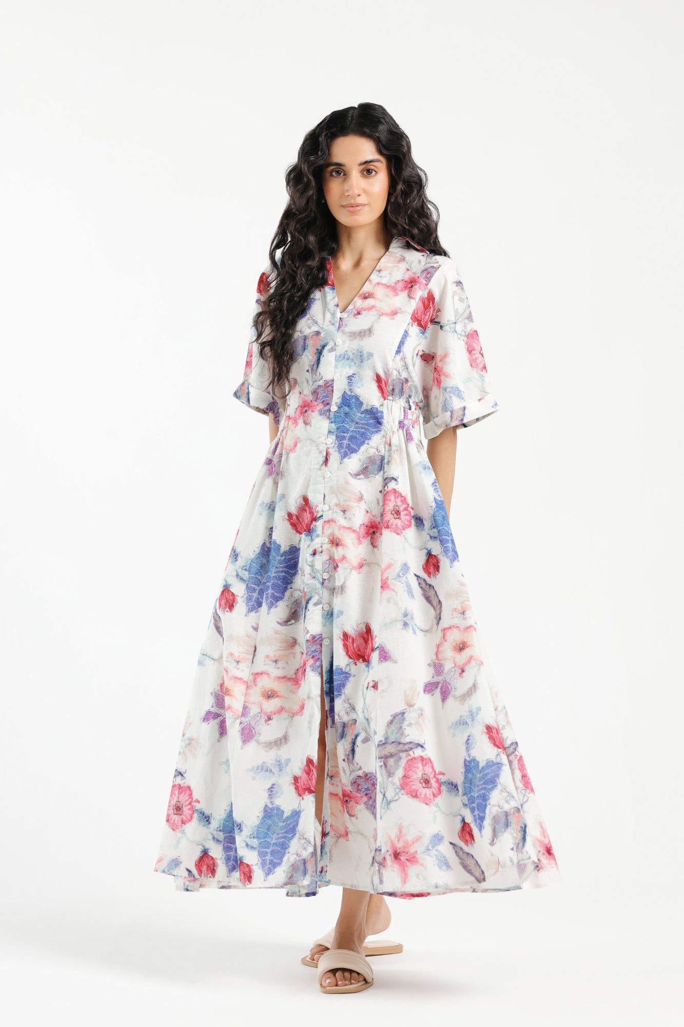 PRINTED DRESS (E1595/108/002)