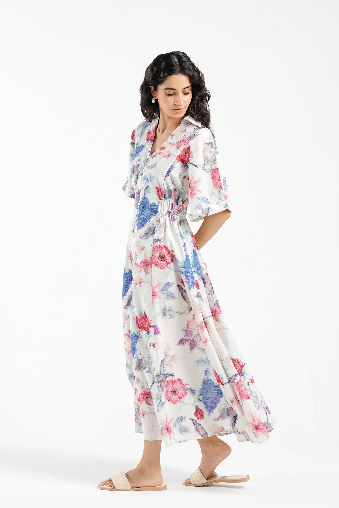 PRINTED DRESS (E1595/108/002)