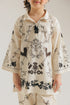 EMBROIDERED SUIT (E1674/402/002 E1674/302/002)