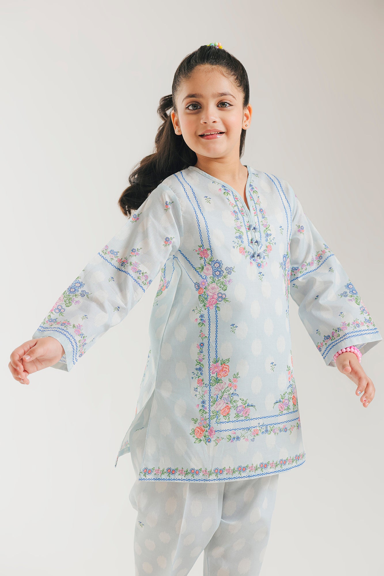 EMBROIDERED SUIT (E1680/402/914 E1680/302/914)