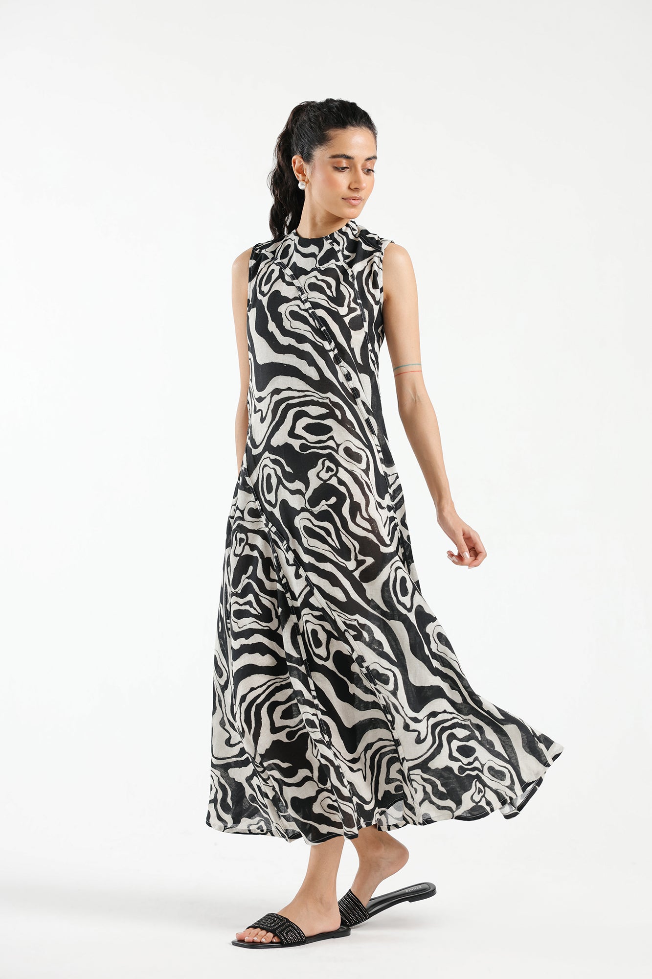 PRINTED DRESS (E1717/108/901)