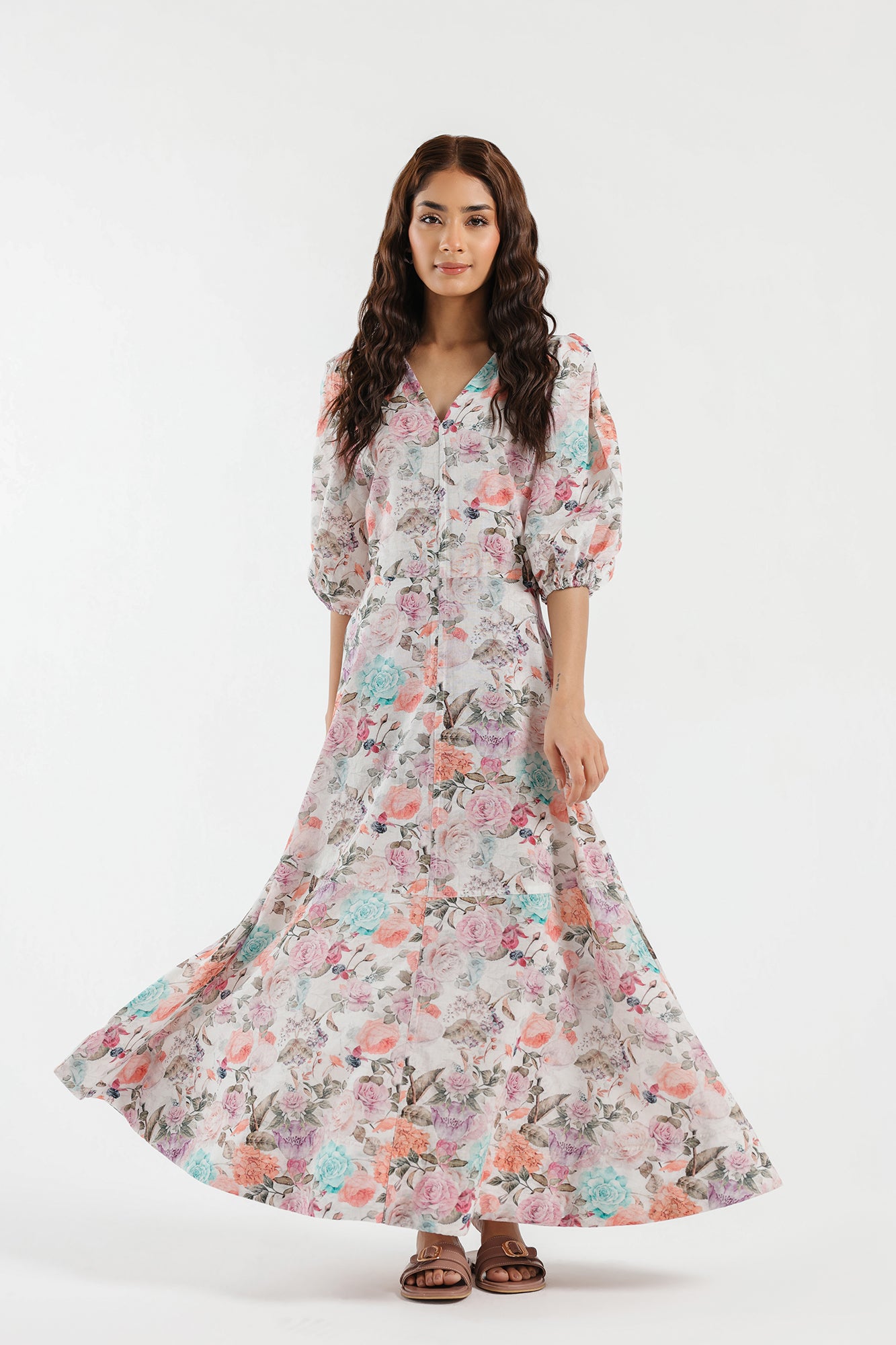 PRINTED DRESS (E1744/108/002)