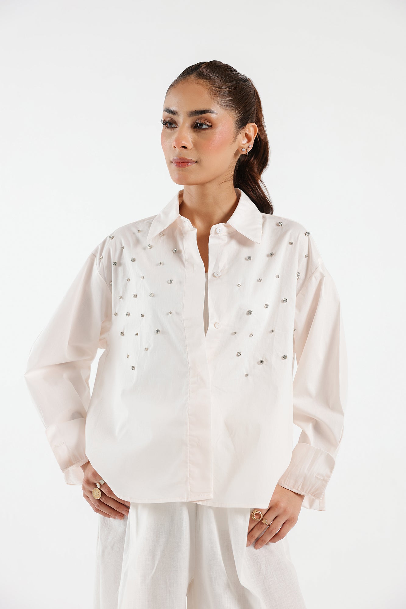 EMBELLISHED SHIRT (E1755/108/001)