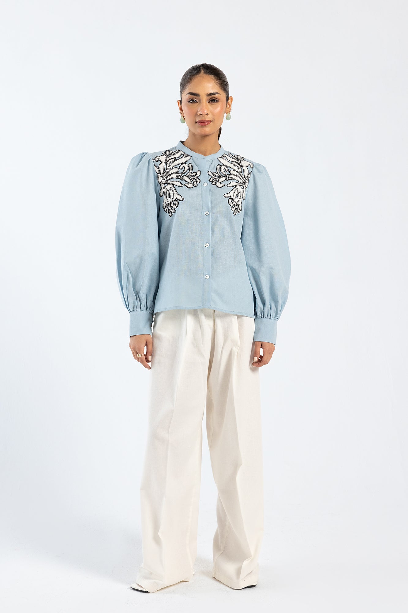 EMBROIDERED TOP (E1781/108/616)