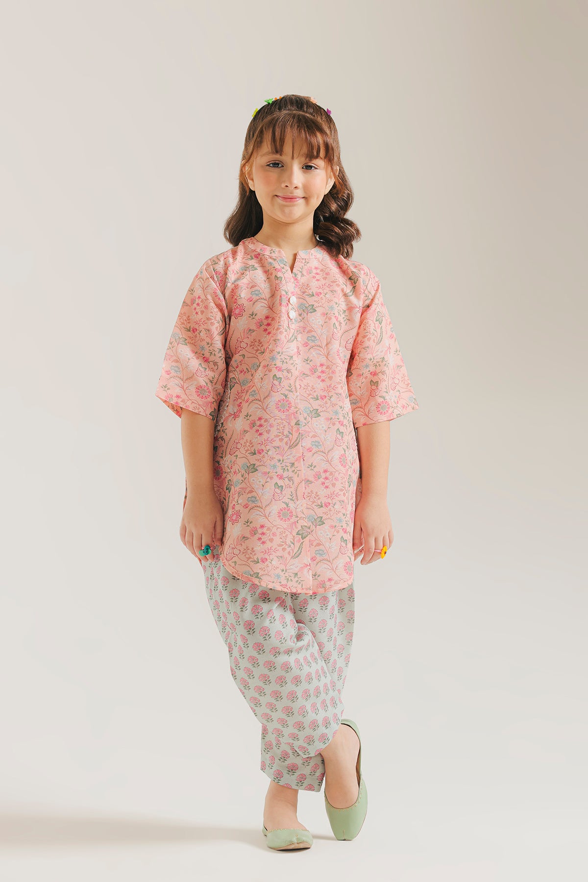 EMBROIDERED SUIT (E1810-402-412 E1810-302-412)