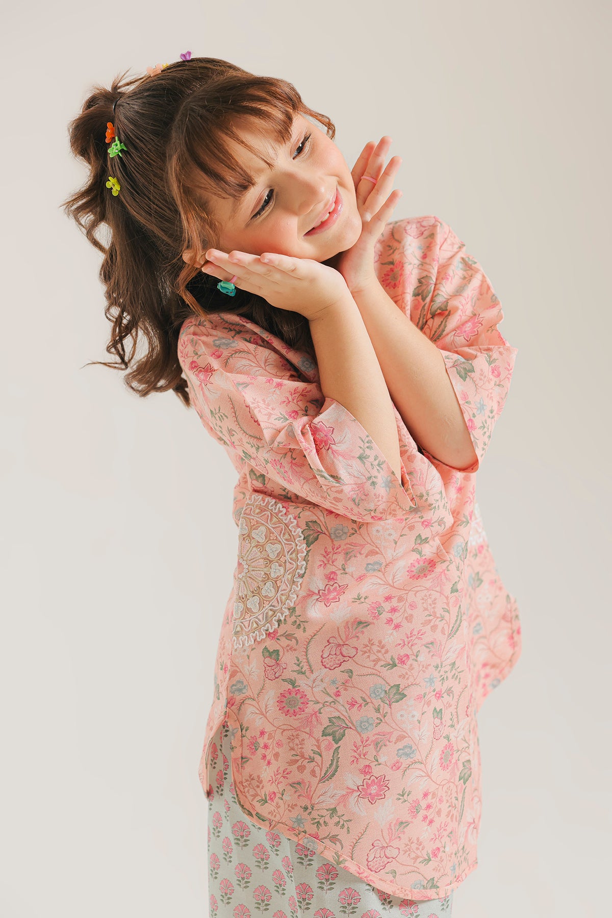 EMBROIDERED SUIT (E1810-402-412 E1810-302-412)
