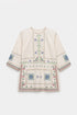EMBROIDERED SUIT (E1814-402-002 E1814-302-002)