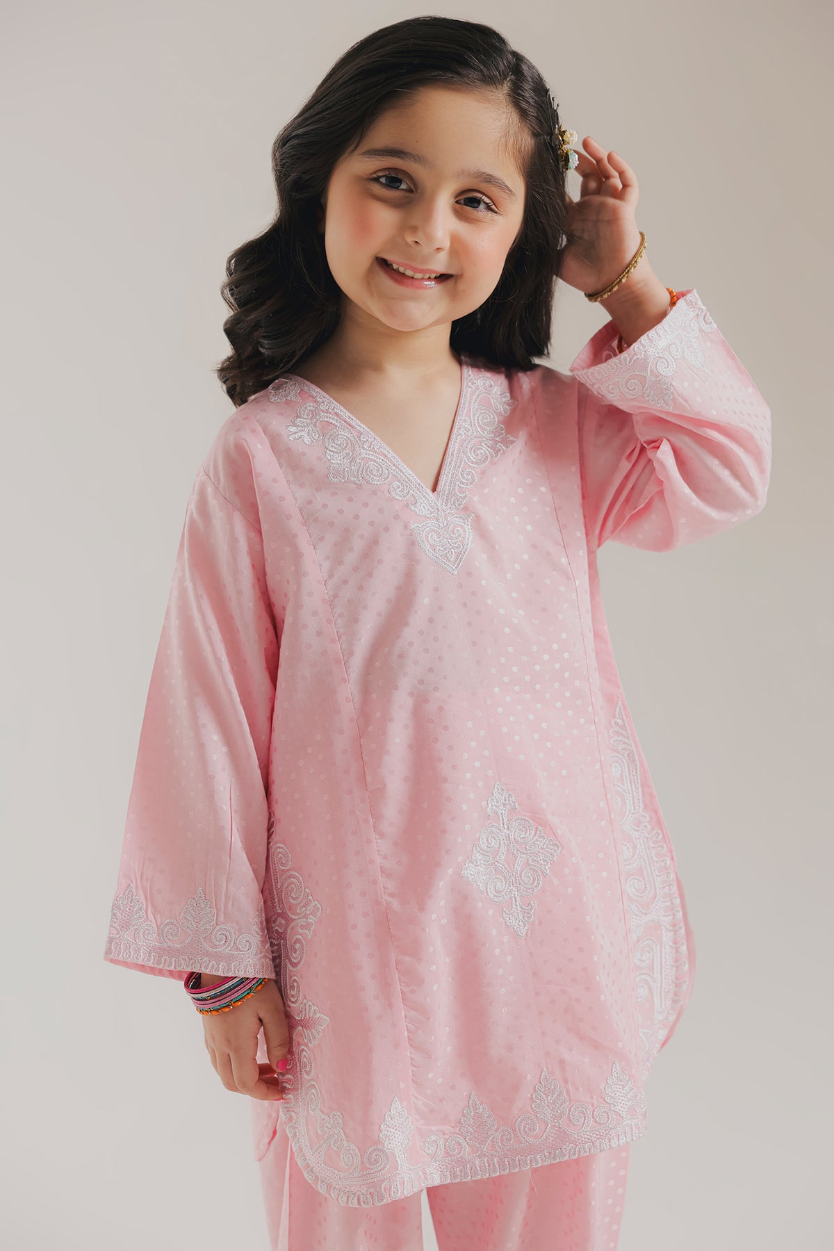 EMBROIDERED SUIT (E1820-402-529 E1820-302-529)