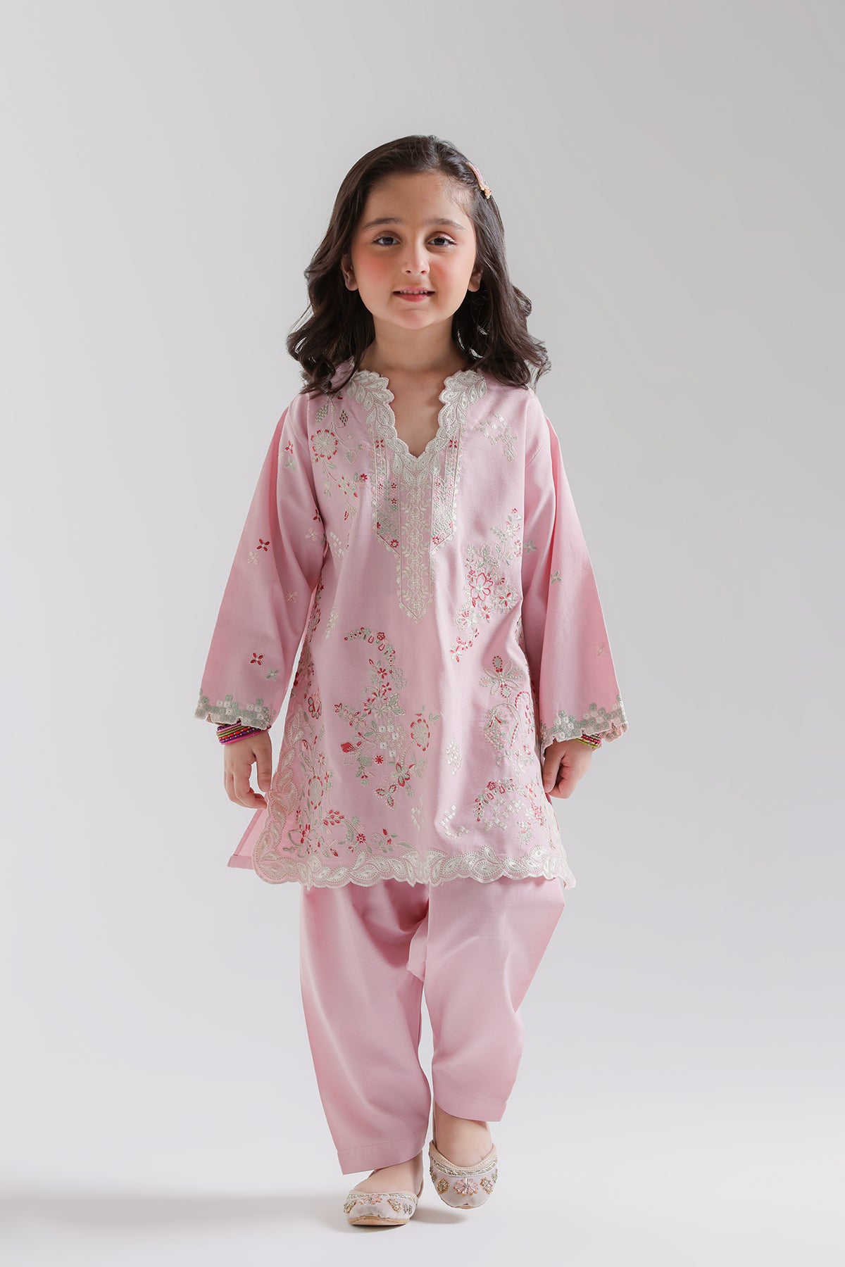 EMBROIDERED SUIT (E1846-402-315 E1846-302-315)