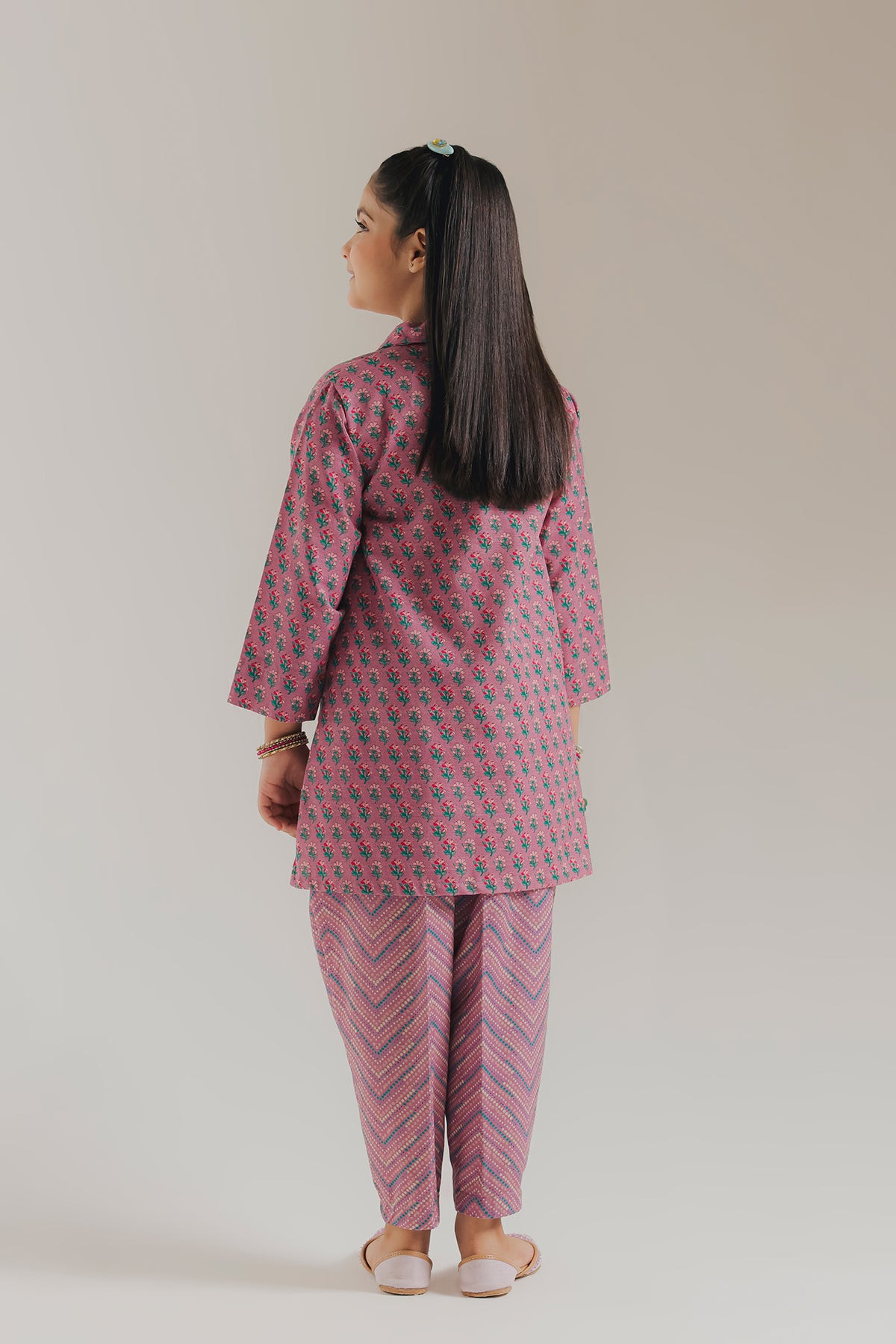 EMBROIDERED SUIT (E1877-402-413 E1877-302-413)