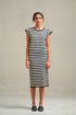 STRIPED DRESS (E2002/108/902)