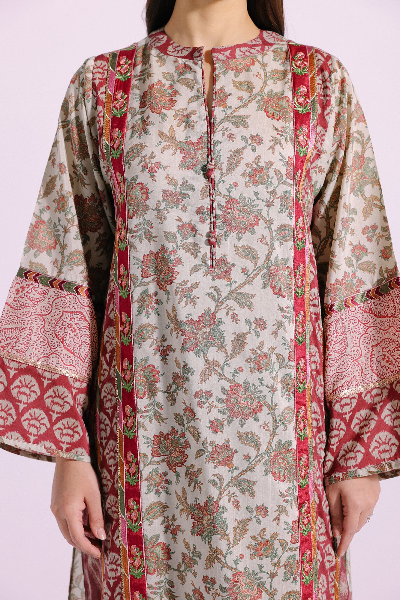 Multicolor Ethnic Printed Casual Full Sleeves Rayon Shirt, EST-LD-103