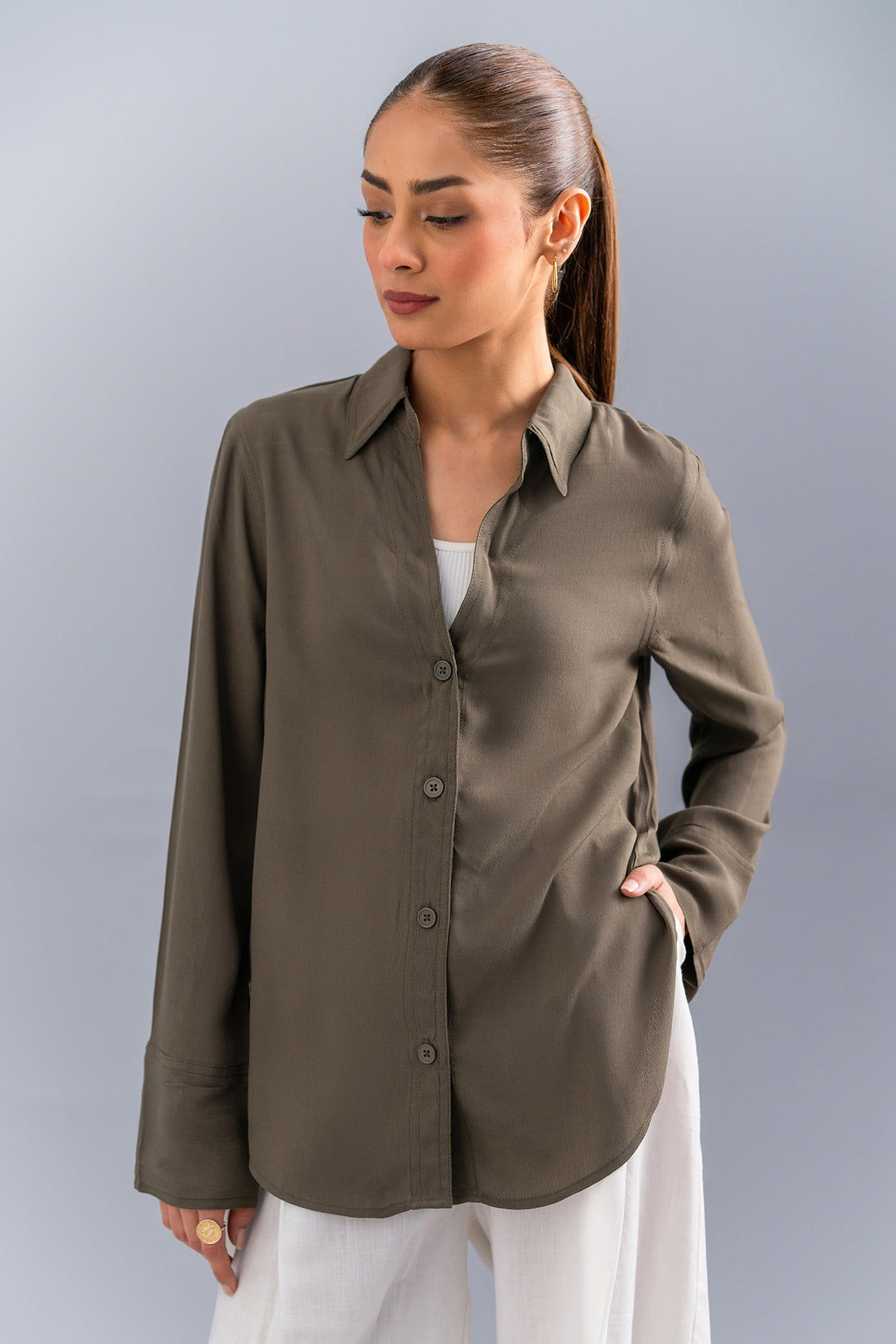 BUTTON DOWN SHIRT (E2042/108/120)