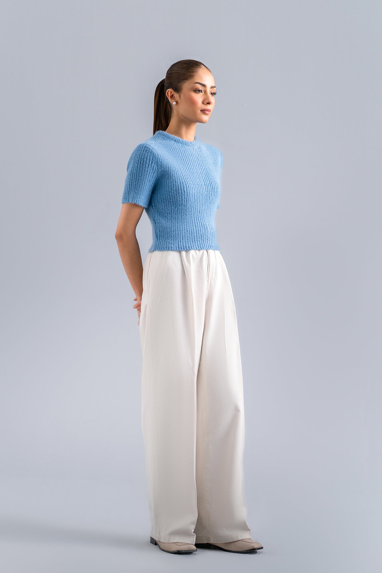 CROPPED RIBBED SWEATER (E2058/108/629)