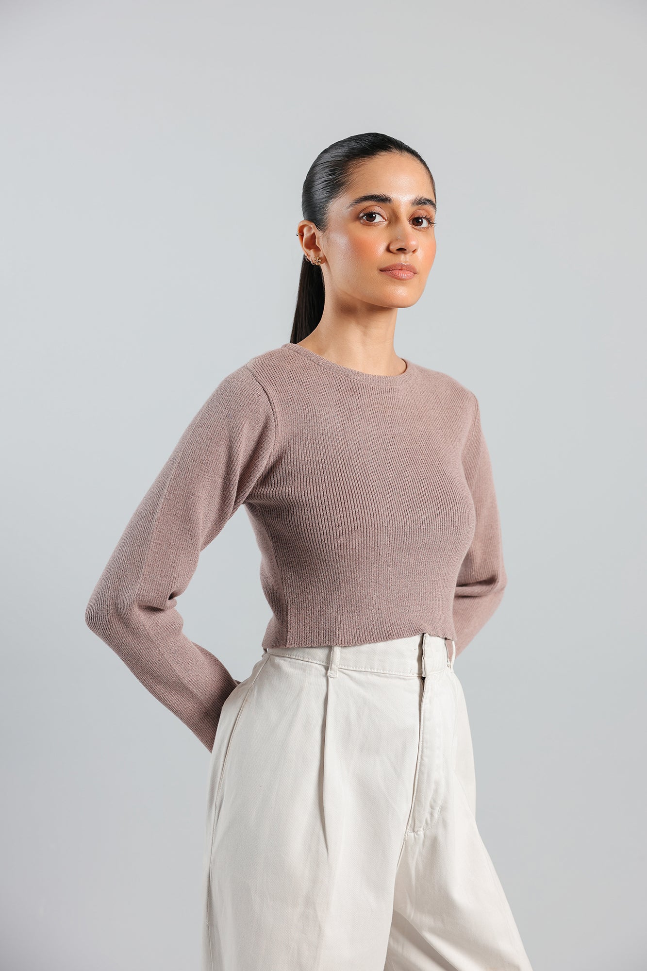 CROPPED SWEATER (E2060/108/805)