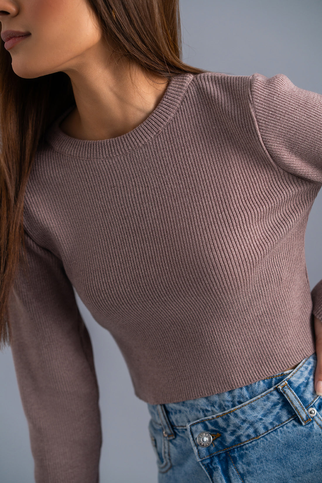 CROPPED SWEATER (E2060/108/805)