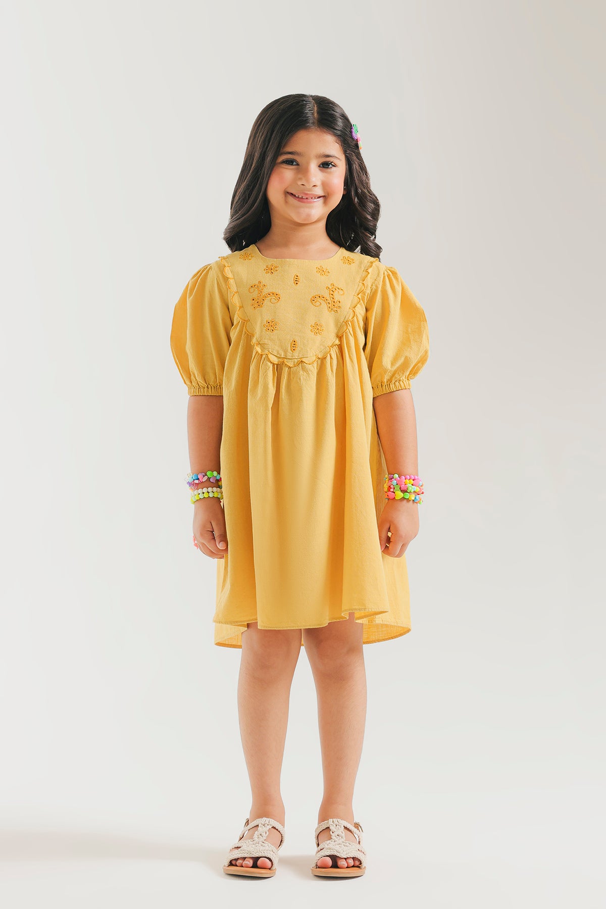 EMBROIDERED DRESS (E2031/301/224)