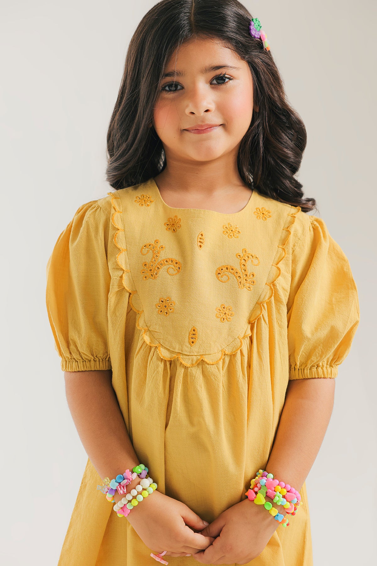 EMBROIDERED DRESS (E2031/301/224)