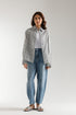 STRIPED BUTTON DOWN SHIRT (E2324/108/002)
