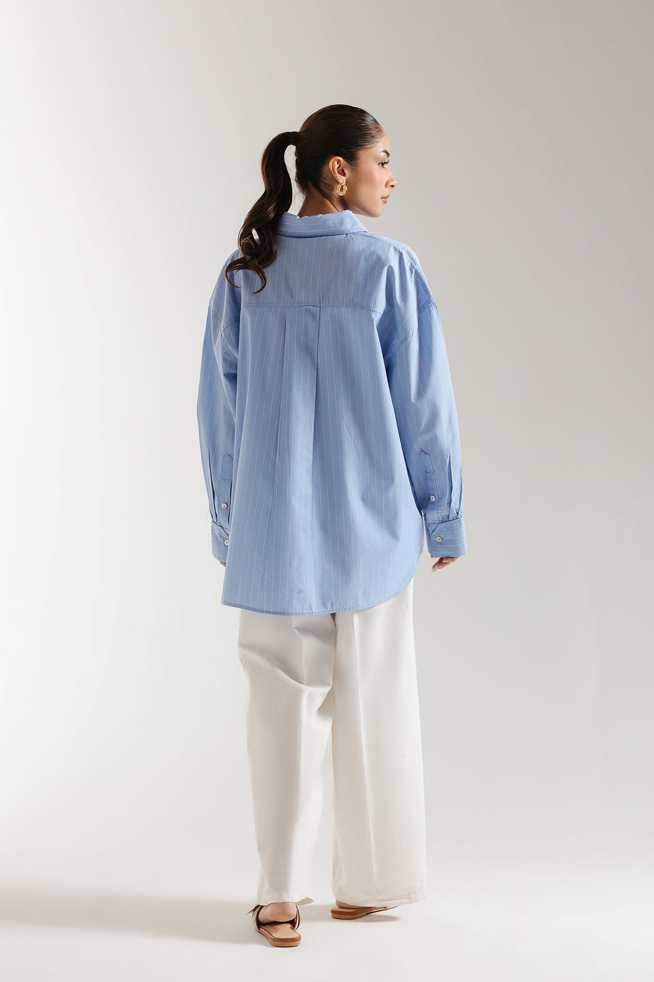 BUTTON DOWN STRIPED SHIRT (E2325/108/628)