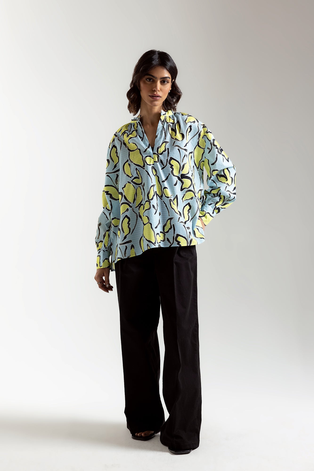 PRINTED TOP (E2349/108/614)