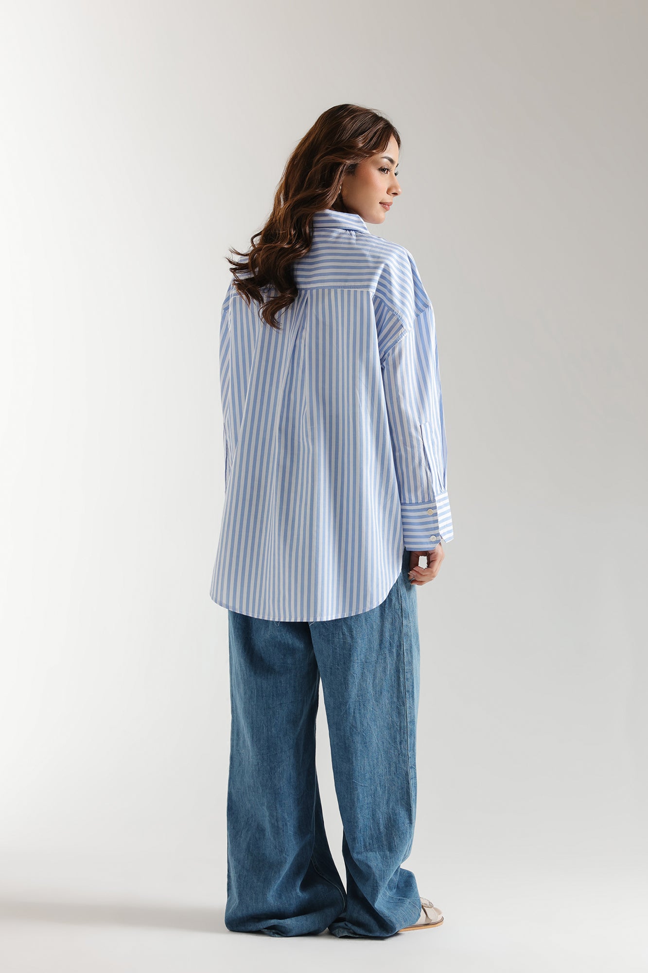 BUTTON DOWN STRIPED SHIRT (E2353/108/629)