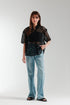 BUTTON DOWN NET TOP (E2433/108/902)