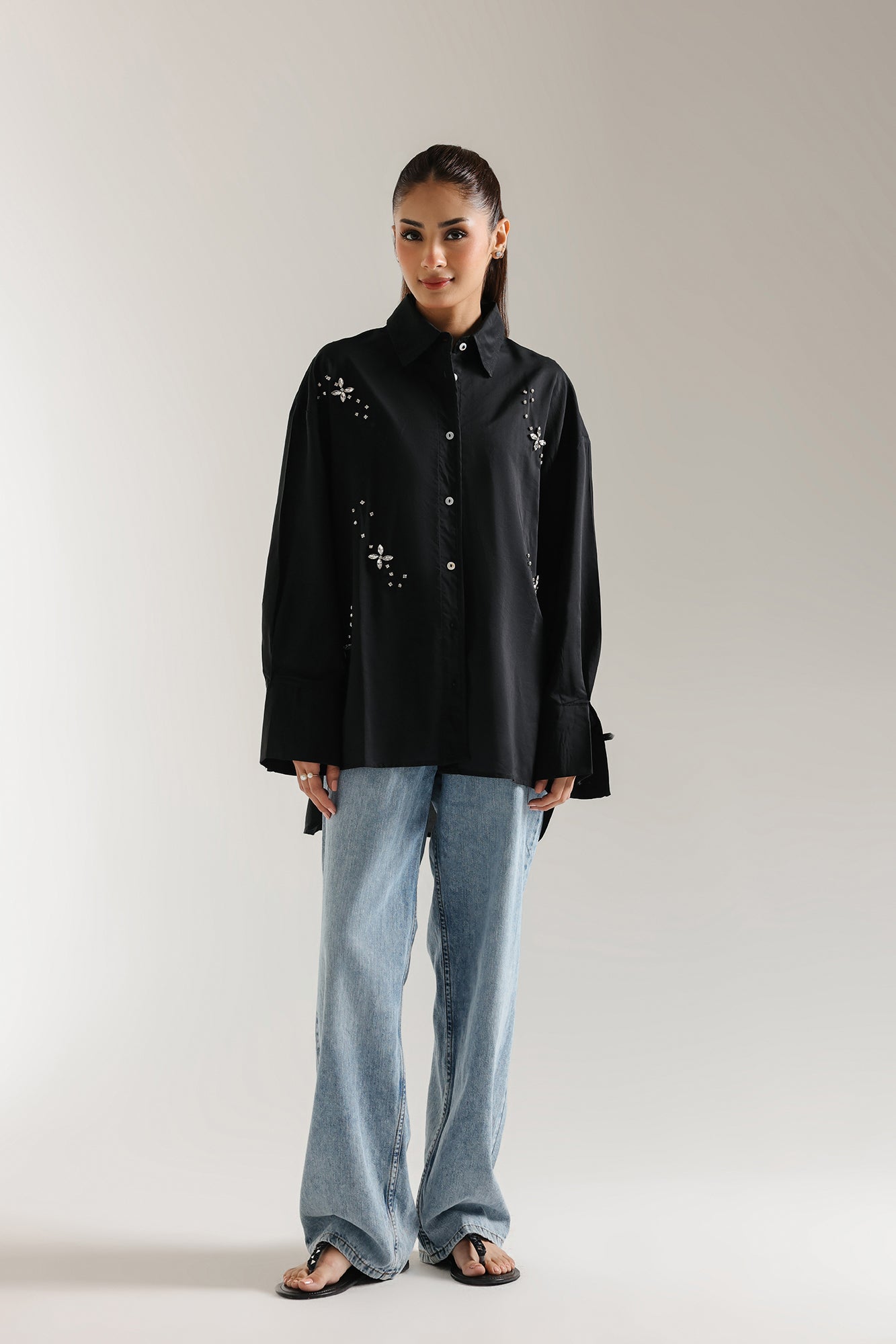 EMBELLISHED SHIRT (E2493/108/902)