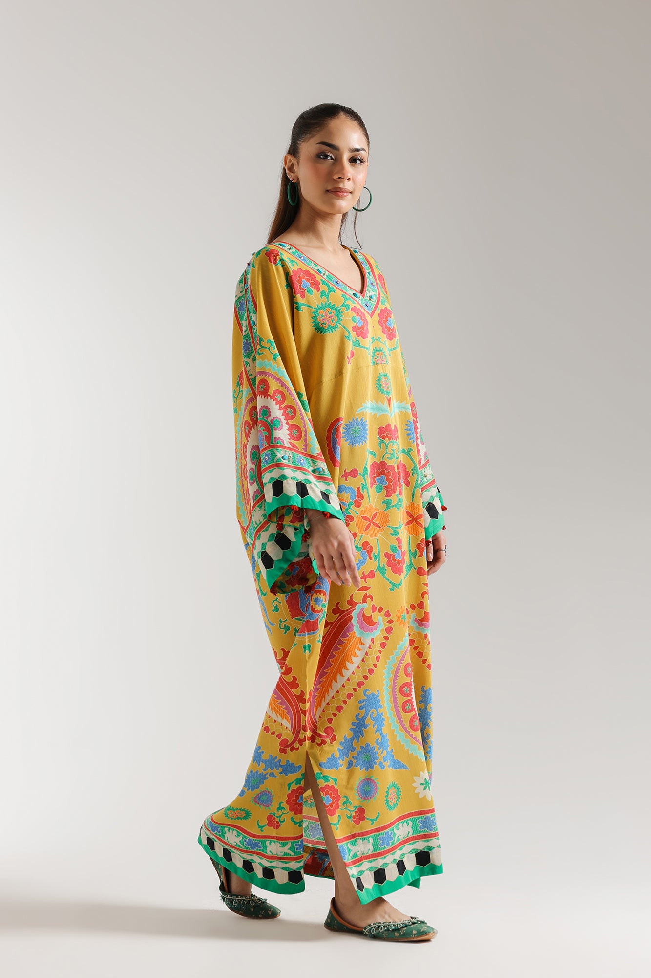 PRINTED KAFTAN (E2904/103/224)