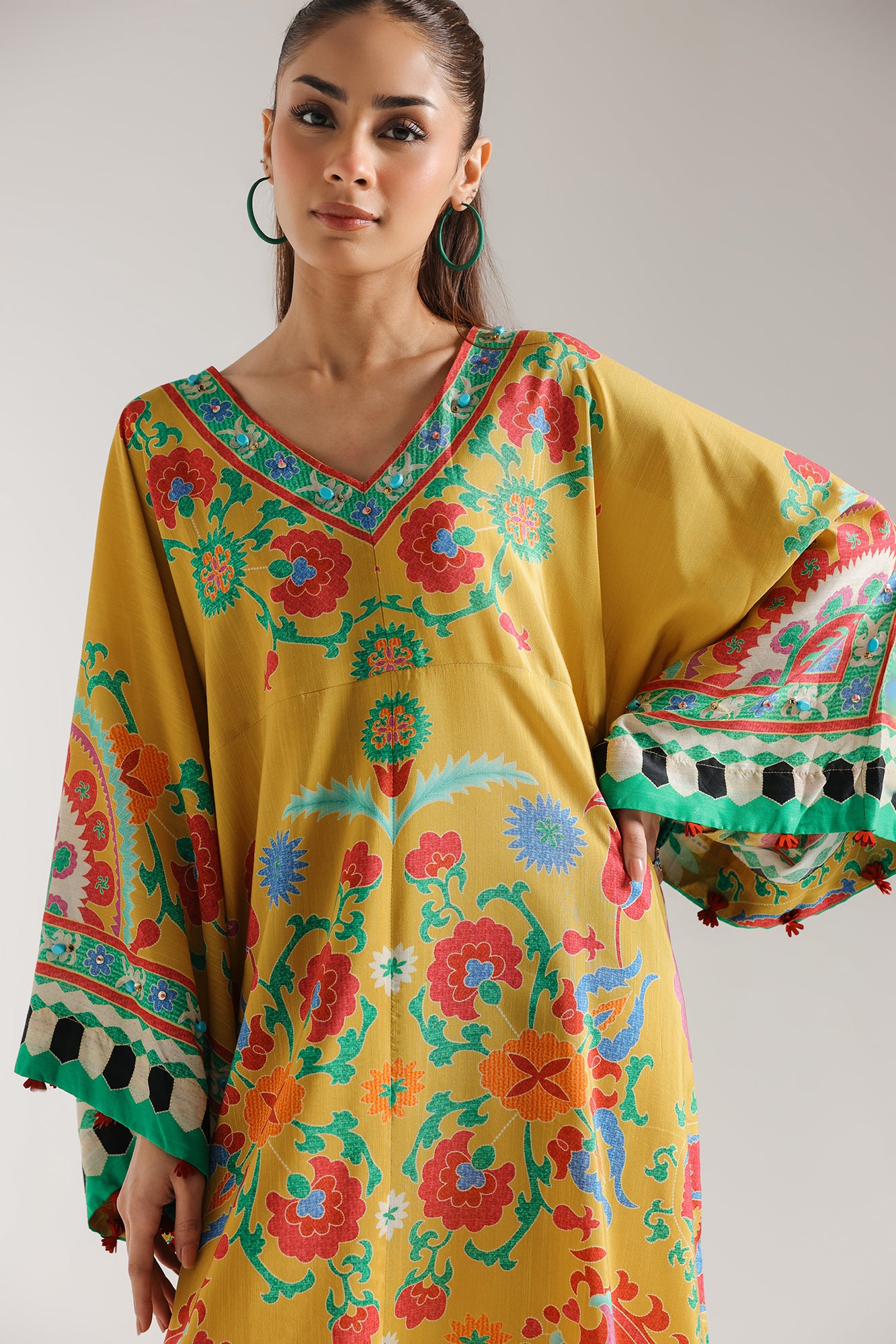 PRINTED KAFTAN (E2904/103/224)