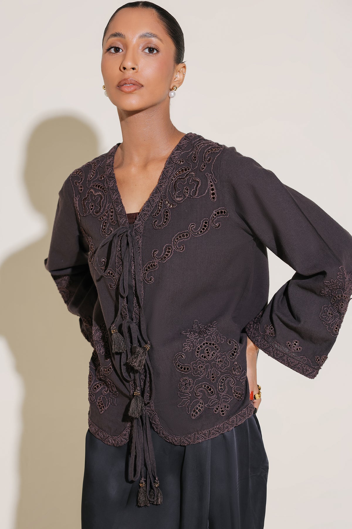 EMBROIDERED SHIRT (E3444/108/802)