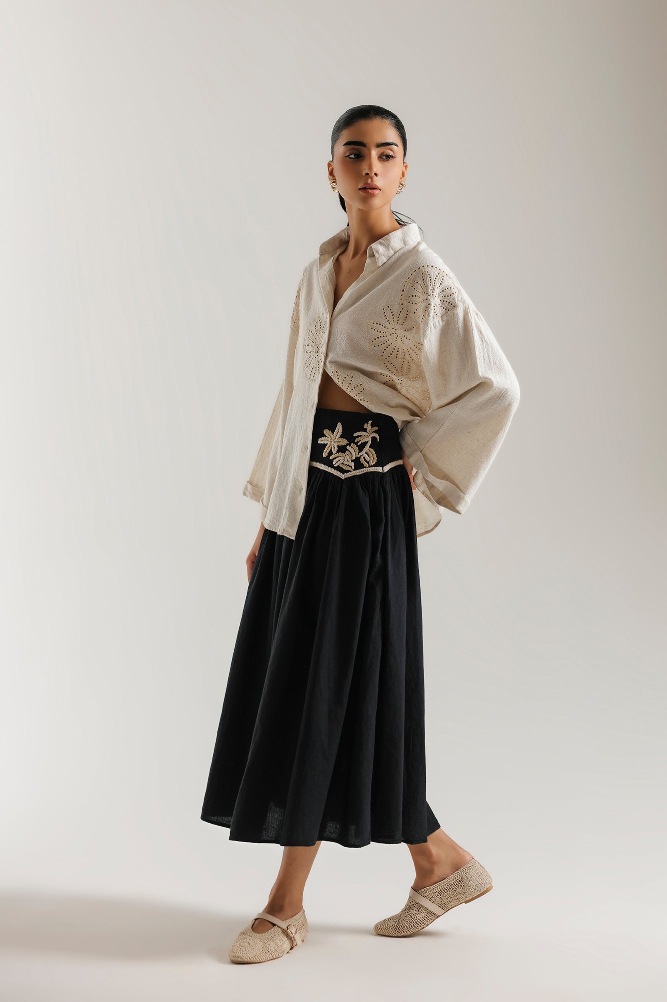 EMBROIDERED SHIRT (E3461/108/001)